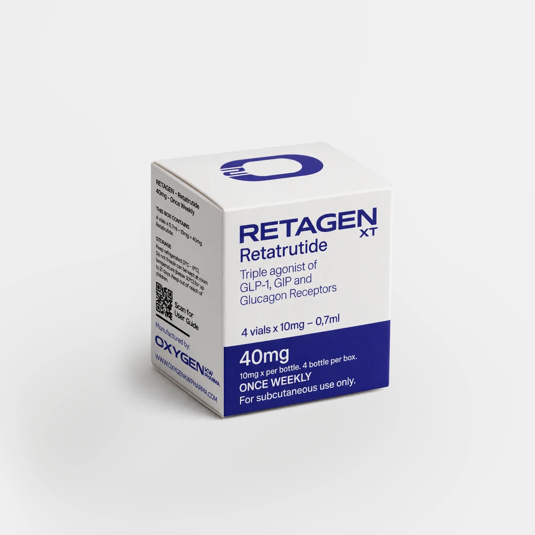 RETAGEN XT 40 mg packaging
