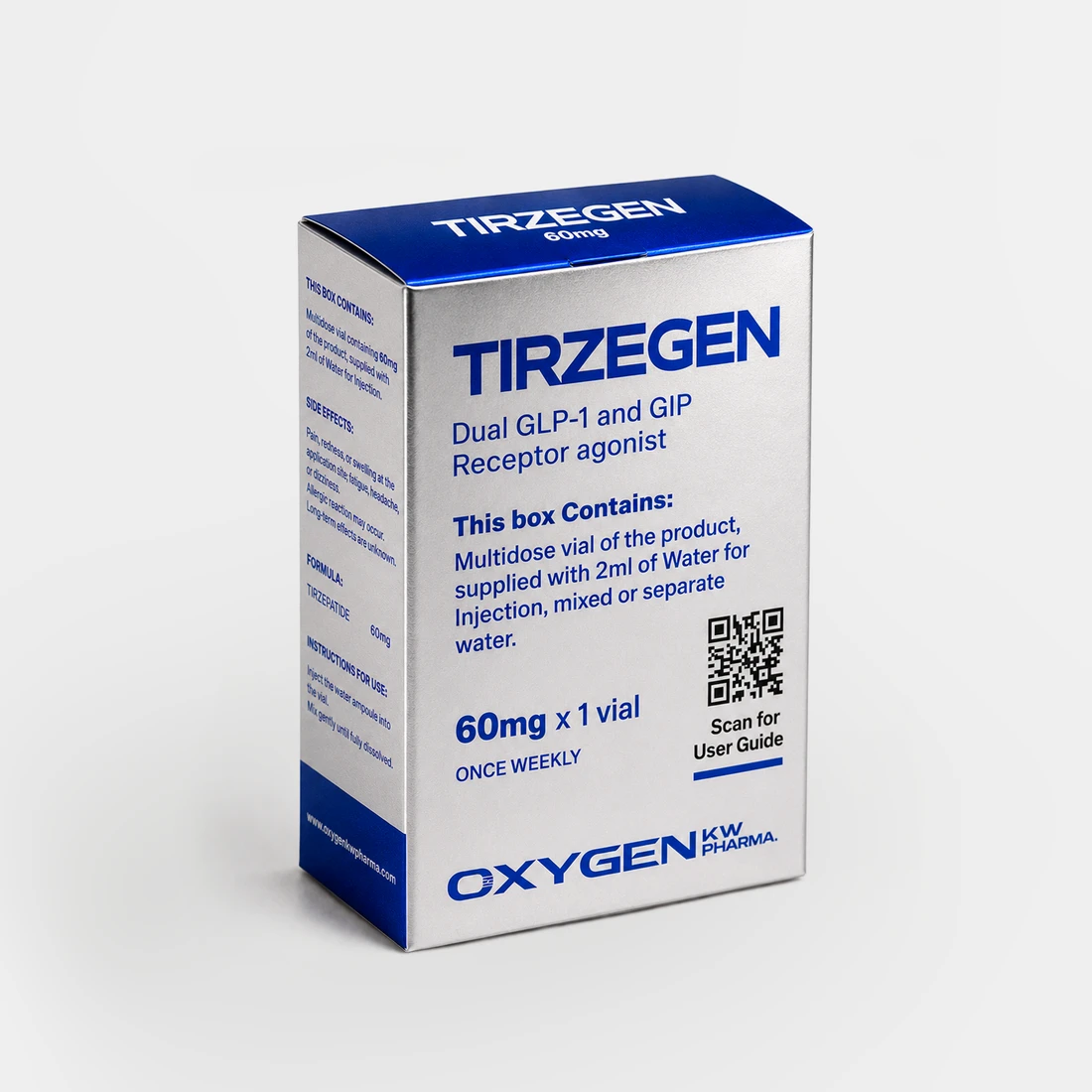 TIRZEGEN 60 mg packaging