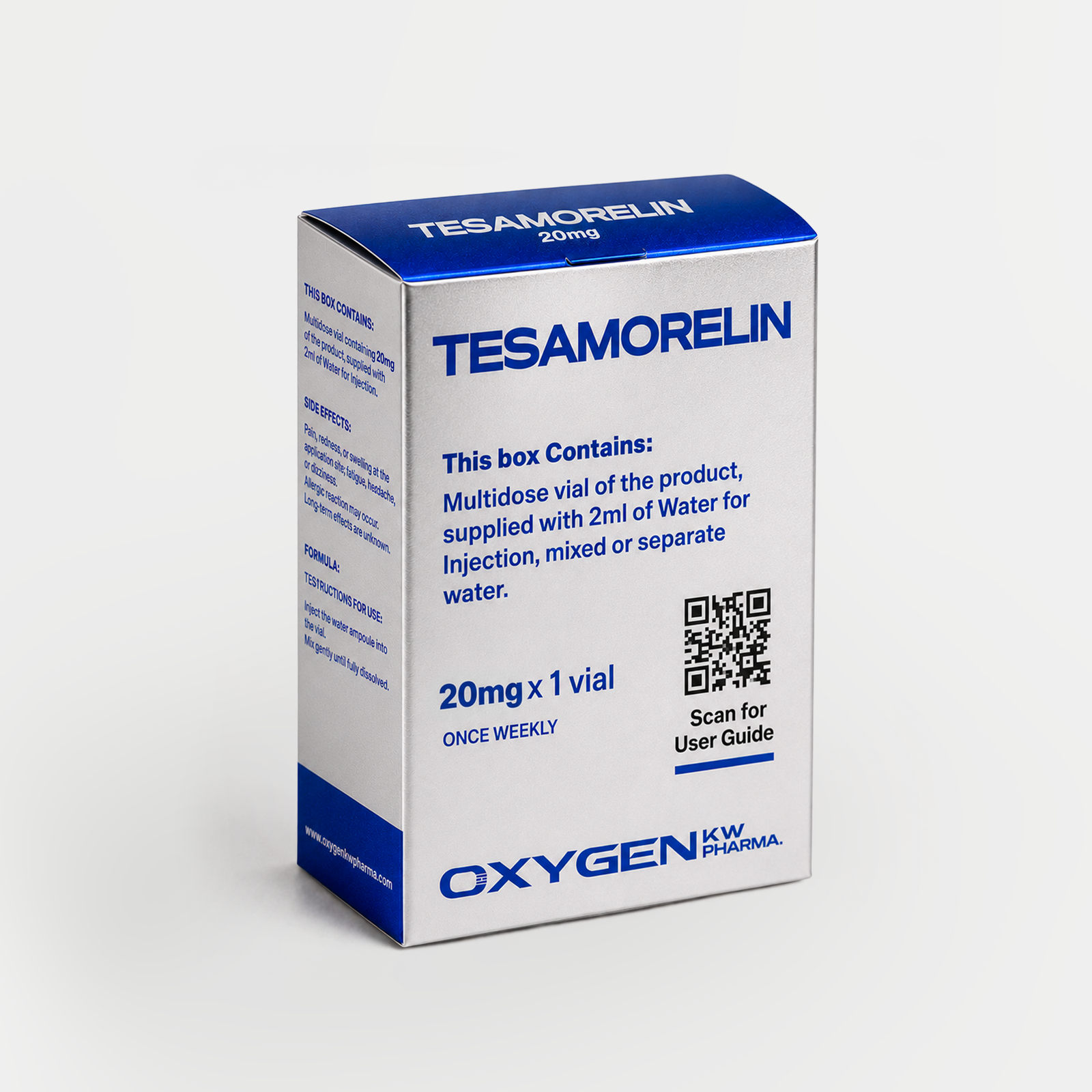 TESAMORELIN 20 mg packaging